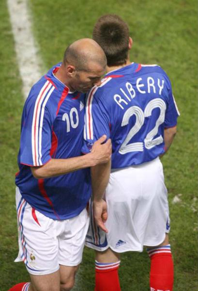 ribery vs zizou